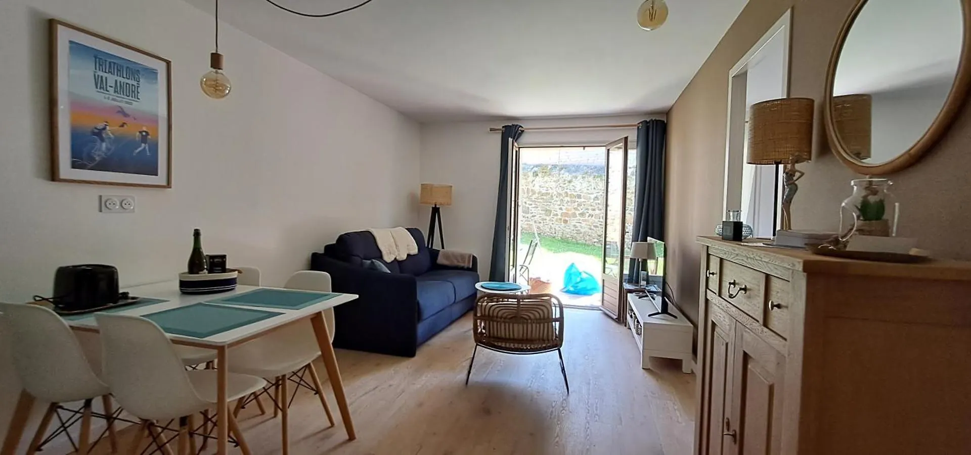 Centre Du Val Andre - Appart En Rez De Jardin Avec Terrasse Et Jardinet - Plage A 150 M Pleneuf-Val-Andre Γαλλία