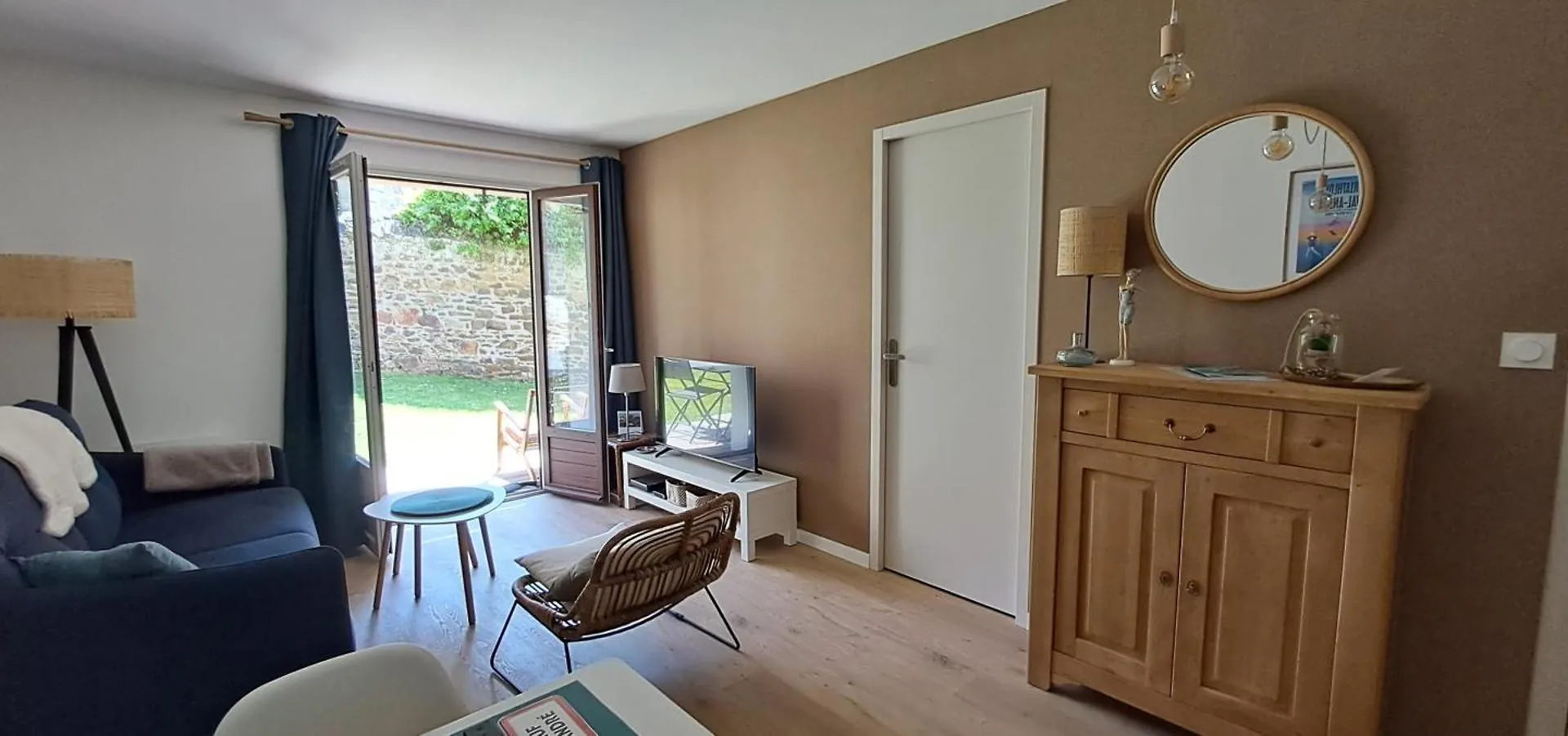 Centre Du Val Andre - Appart En Rez De Jardin Avec Terrasse Et Jardinet - Plage A 150 M Pleneuf-Val-Andre 0*,