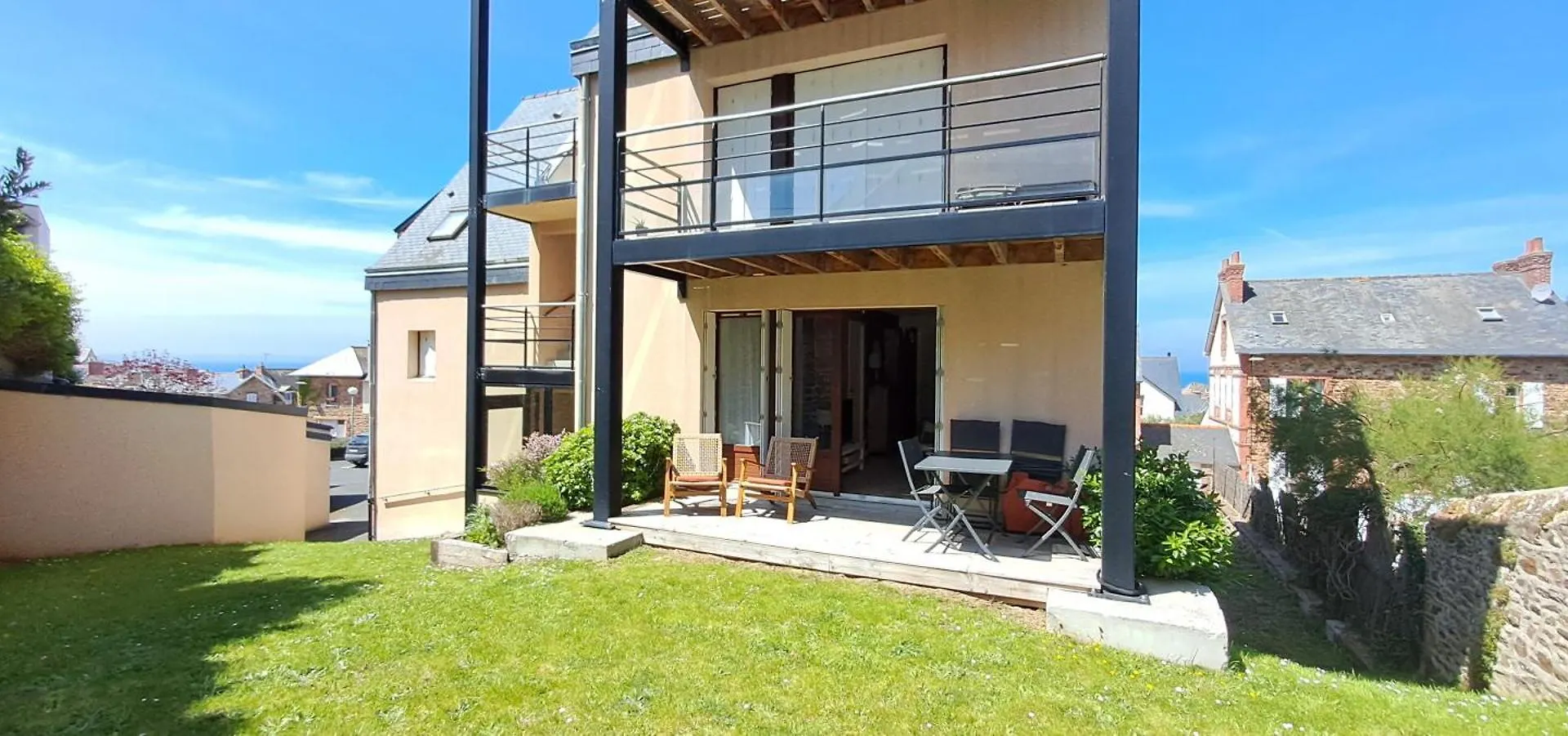 Centre Du Val Andre - Appart En Rez De Jardin Avec Terrasse Et Jardinet - Plage A 150 M Pleneuf-Val-Andre Διαμέρισμα